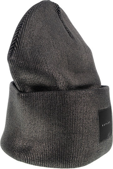 Beanie Beanie Knitted in Gray color