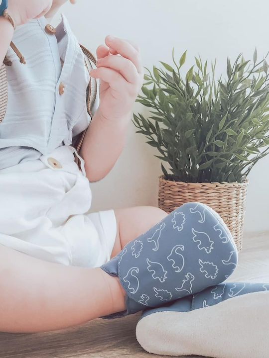 Bobux Βρεφικά Παντοφλάκια Αγκαλιάς Ροζ Soft Sole