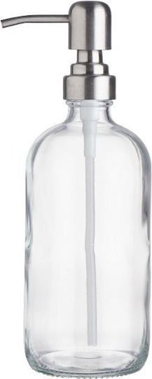 Soap Opera Dispenser Γυάλινο Διάφανο 500ml