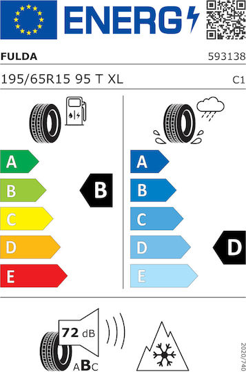 Fulda 195/65R15 95T XL Winter Tire for Passenger Car