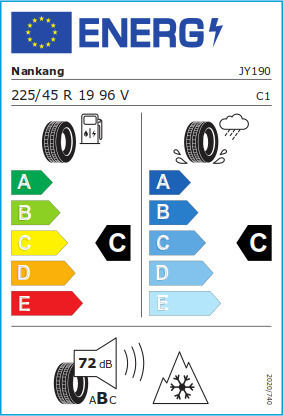 Nankang 225/45R19 96V XL Χειμερινό Λάστιχο Αυτοκινήτου