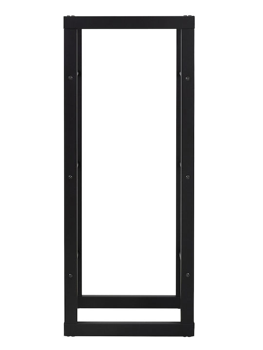 ML-Design Μεταλλικό Ράφι Αποθήκευσης Ξύλων 40x25x100cm Μαύρο ML-Design Μεταλλικό Ράφι Αποθήκευσης Ξύλων 40x25x100cm Μαύρο