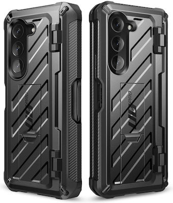 Supcase Unicorn Beetle Pro Pen 360 Full Cover Πλαστικό Ανθεκτική Σετ με Τζαμάκι Μαύρο (Galaxy Z Fold5)