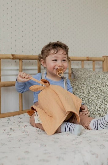 Bibs Baby Cloth Comfort Blanket Yellow