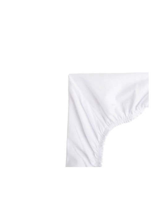 Sensillo Κάλυμμα Αλλαξιέρας από Ύφασμα Λευκό 70x50cm