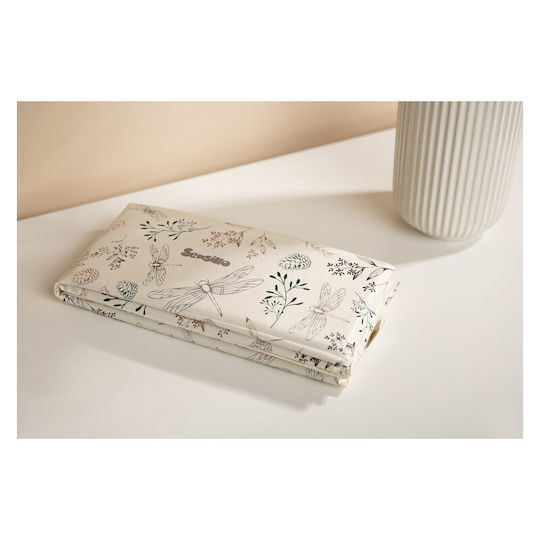 Sensillo Portable Changing Pad made of Plastic Beige 40x58cm