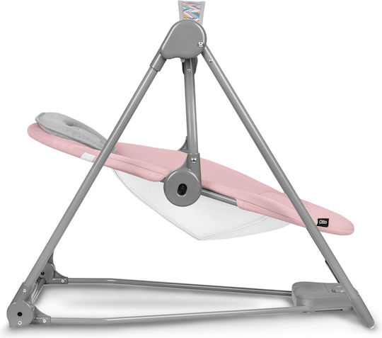 Lionelo Elektrisch Baby Relax Otto Rosa für Kind bis 4.25kg