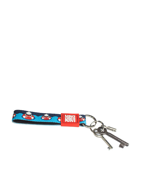 Max & Molly Fabric Keychain Brown
