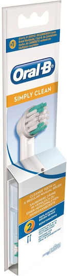 Oral-B Clean Заместители на главите на електрическата четка за зъби 2бр