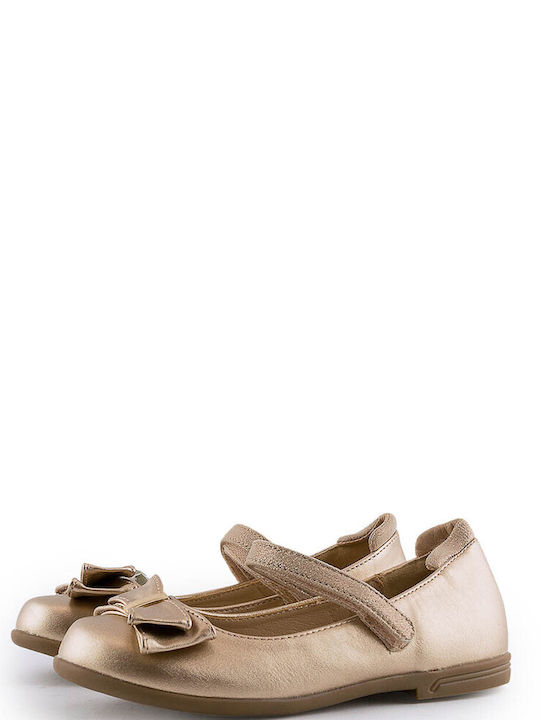 SmartKids Kids Ballerinas with Hoop & Loop Closure G BRONZE