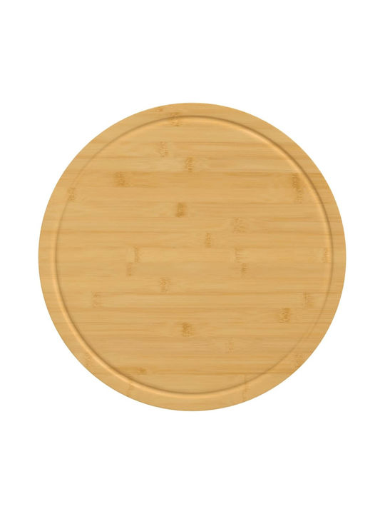 vidaXL Wooden Cheese Serving Platter 40x40x1.5cm 6pcs