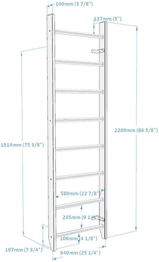 BenchK 100 Πολύζυγο για Χρήστη έως 120kg
