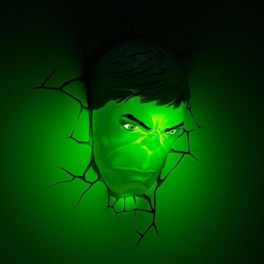 3DLightFX Kids Wall Light Led Plastic 3DLightFX Kids Wall Light Led Plastic