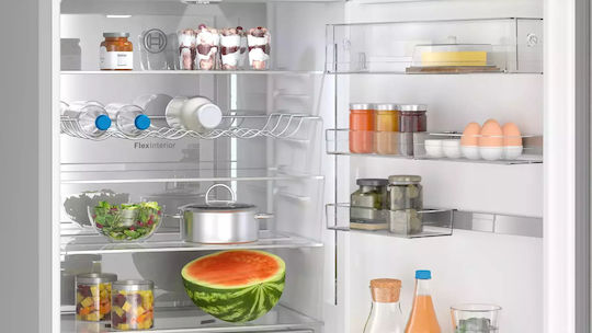 Bosch Ψυγειοκαταψύκτης 440lt Total NoFrost Υ203xΠ70xΒ66.7εκ. Inox KGN49AICT