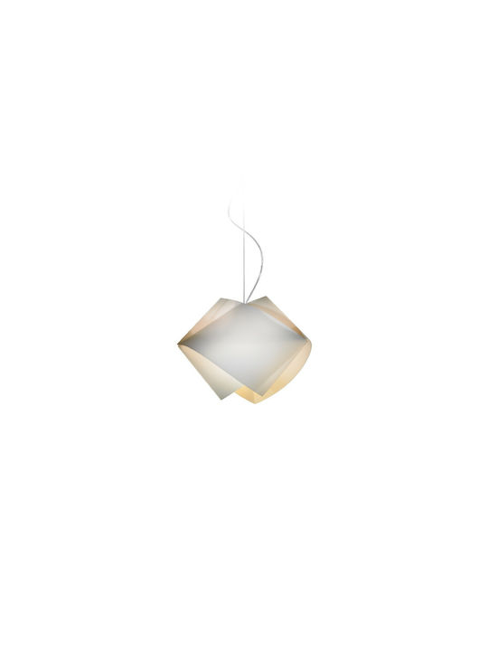 Slamp Gemmy Suspension Pendant Light Suspension for Socket E27 Gold GEMSM00GLD01T00000EU