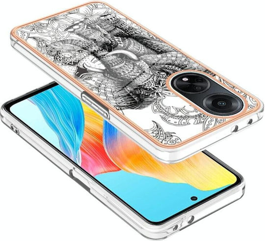 Electroplating Back Cover Σιλικόνης Γκρι (Oppo A98)