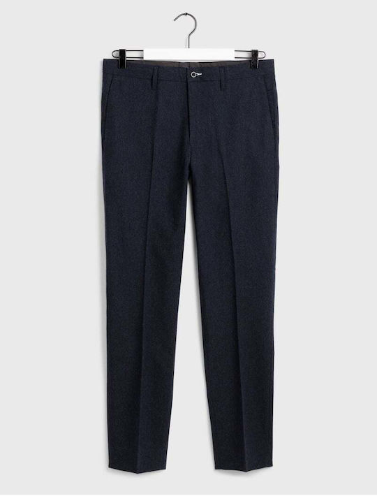 Trousers Suit in Slim Fit Navy Blue