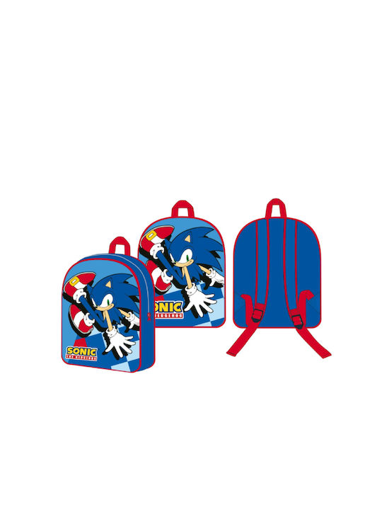 Sonic School Bag Backpack Kindergarten in Blue color