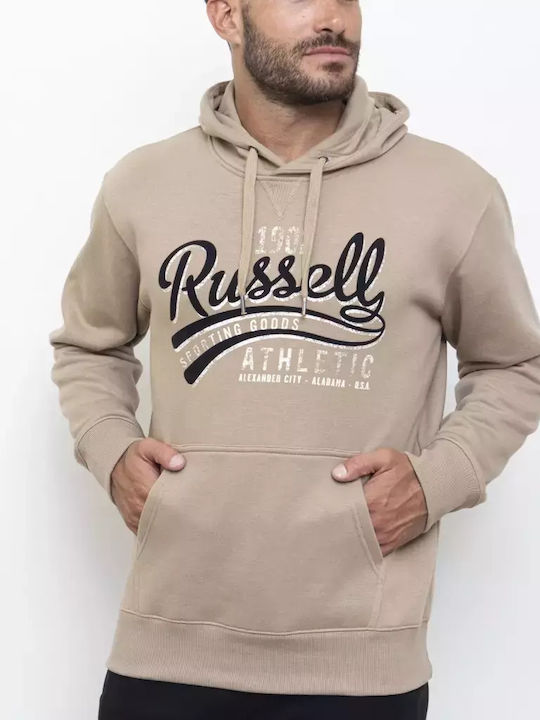 Sweatshirt with Hood Silver Mink