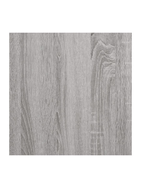 Wohnzimmer Nische aus Spanplatte Grau 69.5x34x180cm