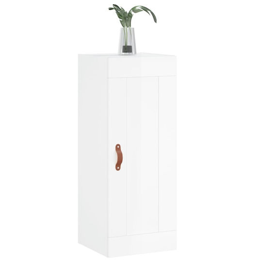 vidaXL Ντουλάπι Μπάνιου 34.5x34x90cm Λευκό