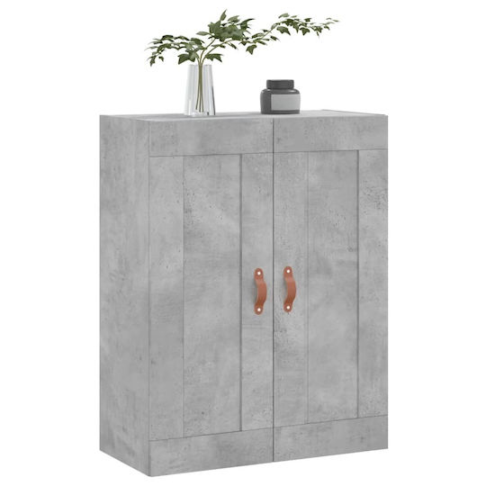 vidaXL Badezimmerschrank B69.5xT34xH90cm Gray