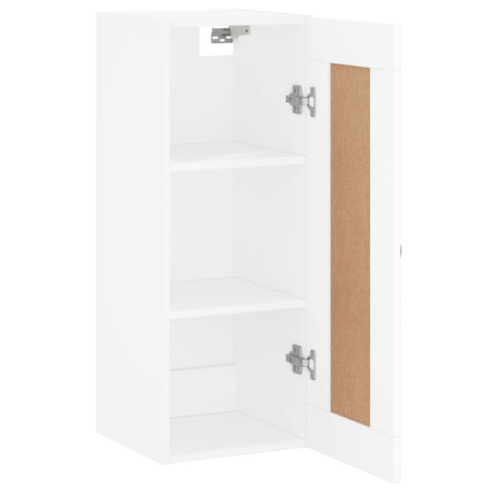 vidaXL Bathroom Cabinet L34.5xW34xH90cm White