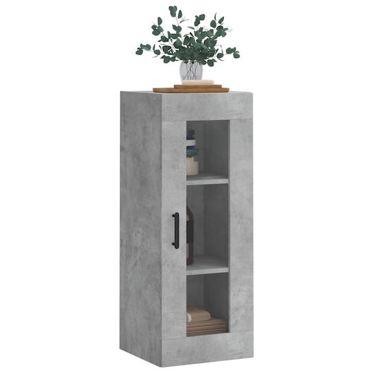 vidaXL Bathroom Cabinet L34.5xW34xH90cm Gray