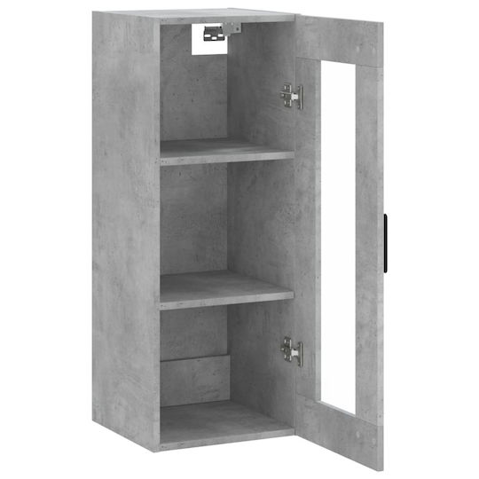 vidaXL Bathroom Cabinet L34.5xW34xH90cm Gray