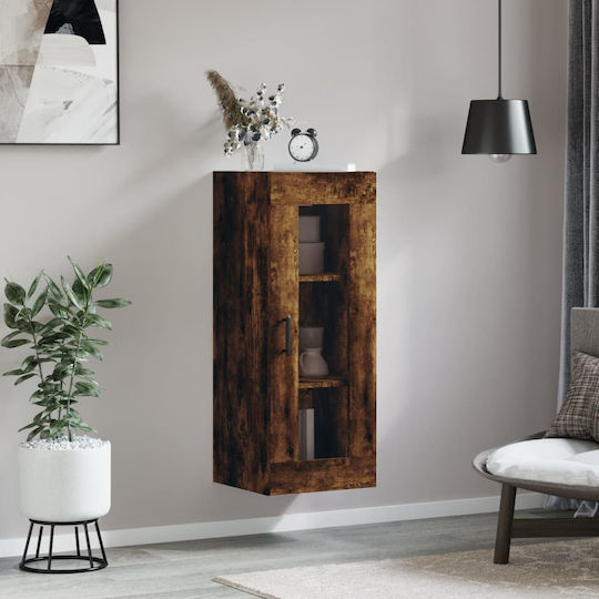 vidaXL Ντουλάπι Μπάνιου 34.5x34x90cm Δρυς
