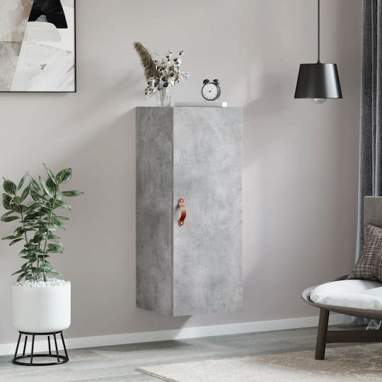 vidaXL Bathroom Cabinet L34.5xW34xH90cm Gray