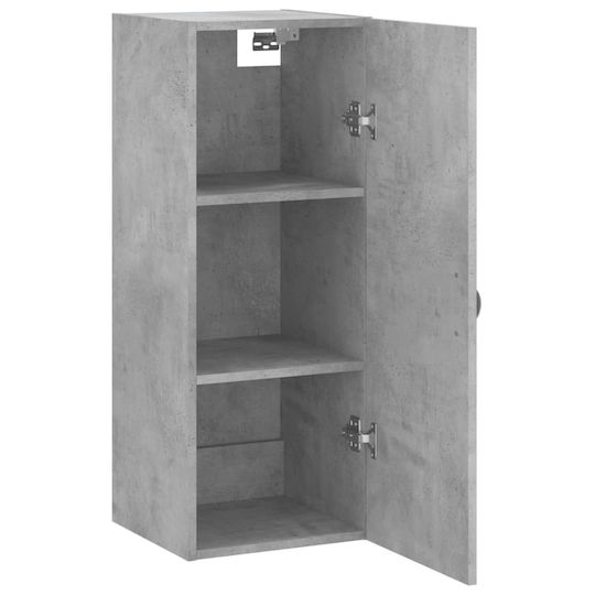 vidaXL Bathroom Cabinet L34.5xW34xH90cm Gray