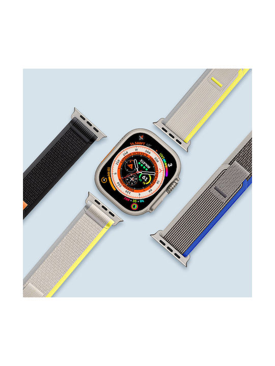 Dux Ducis Strap Λουράκι Blue Black (Apple Watch 42/44/45/49mm) Dux Ducis Strap Λουράκι Blue Black (Apple Watch 42/44/45/49mm)