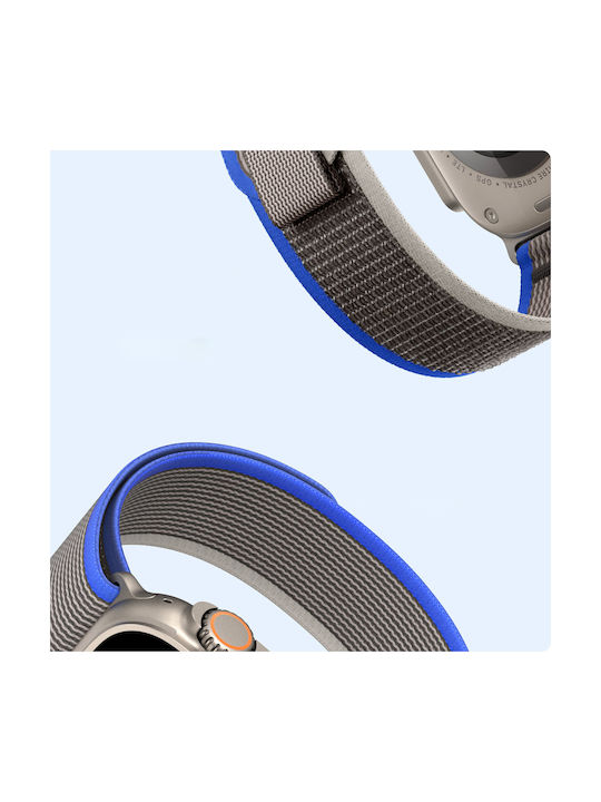Dux Ducis Каишка Текстил Син (Apple Watch 38/40/41/42mm)