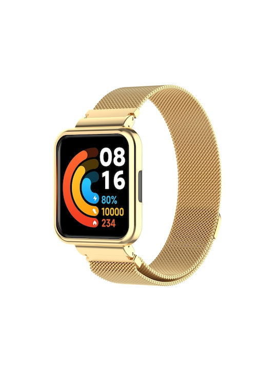 Strap Stainless Steel Gold (Redmi Watch 2 Lite)