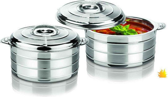 Βιομάρ Inox Δοχείο Φαγητού Ασημί 6lt Βιομάρ Inox Δοχείο Φαγητού Ασημί 6lt