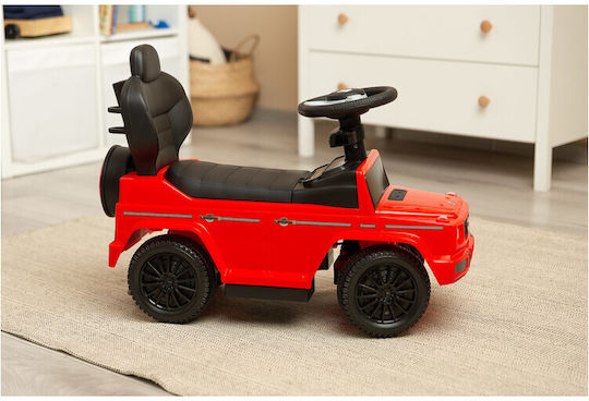 Toyz Mercedes G350 Mașină Ride On Cu Mâner Pentru Părinți Pentru 12+ Luni Roșie