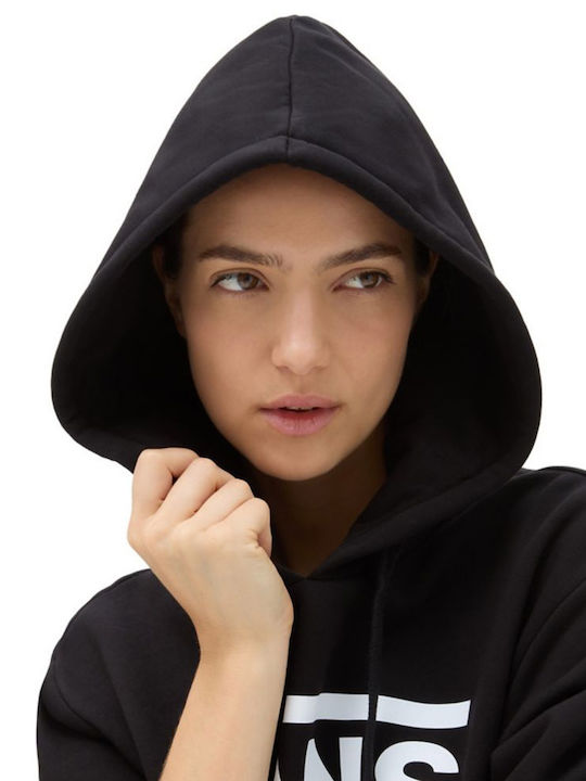 Classic V Women's Sweatshirt Hooded Black