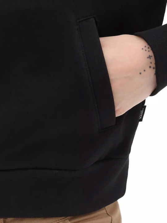 Boom Boom Check Damen Sweatshirt Kapuzen Schwarz