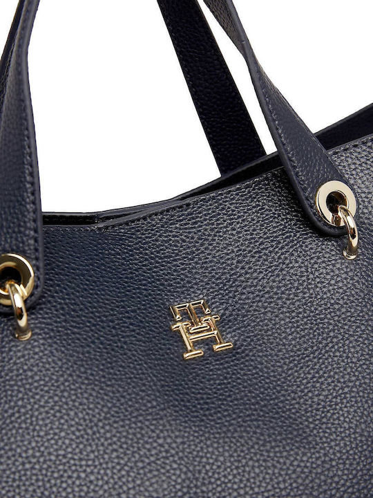 Emblem Γυναικεία Τσάντα Tote Χειρός Μπλε