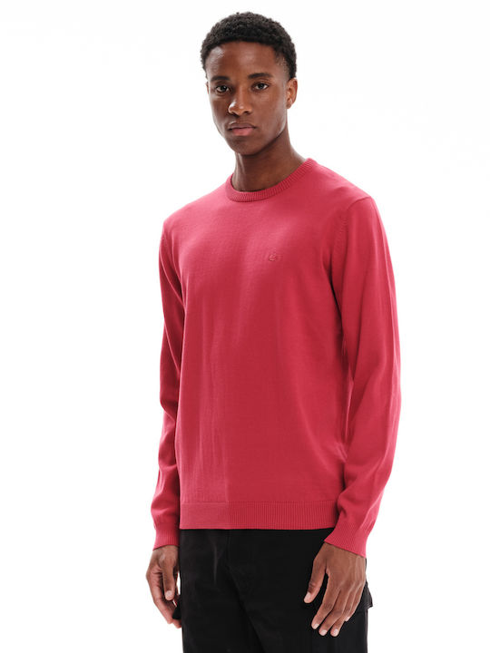 Emerson Herren Langarm-Pullover Rot