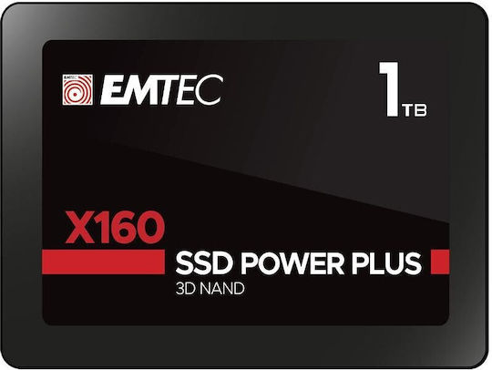 Emtec X160 SSD 1TB τύπου 2.5'' με σύνδεση SATA III ECSSD1TNX160 Bulk