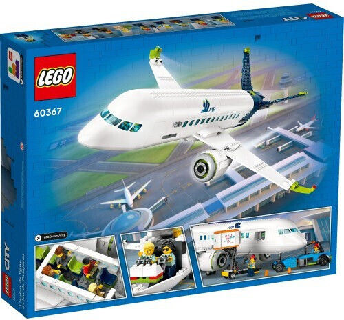 LEGO City Passenger Airplane for Ages 7+ 913 Pieces