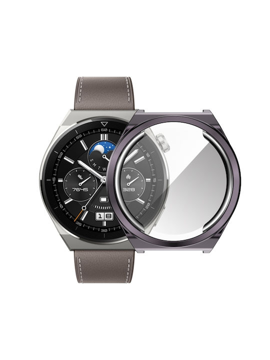Silikonhülle in Gray Farbe für Huawei Watch GT 3 Pro 43mm