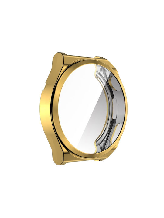 Θήκη Σιλικόνης σε Χρυσό χρώμα για το Huawei Watch GT 3 Pro 43mm