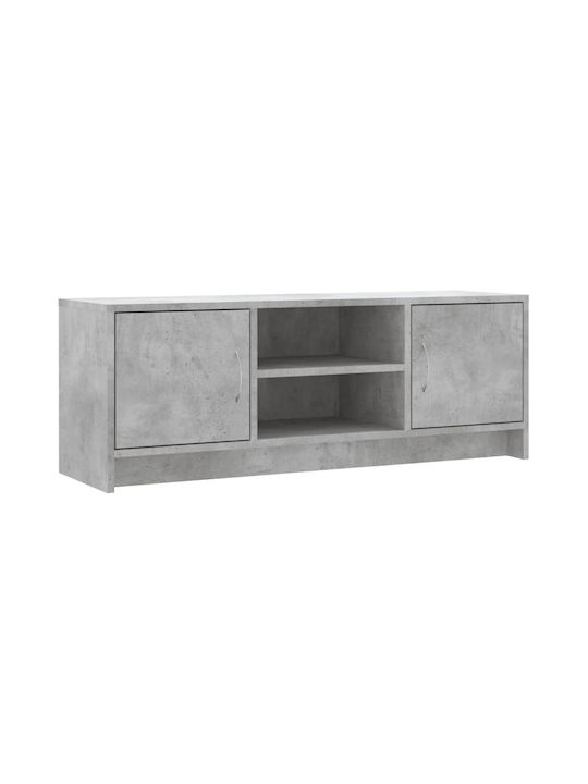 TV Stand Wooden Gray L102xW30xH37.5cm