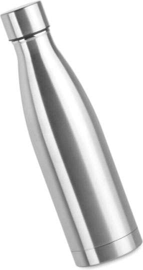 Midocean Μπουκάλι Θερμός Ανοξείδωτο 500ml Ασημί