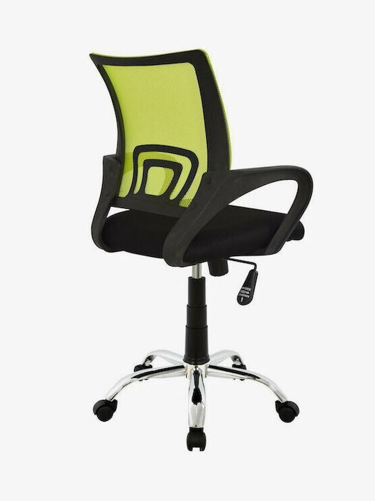 Office Chair with Fixed Arms Green ForAll