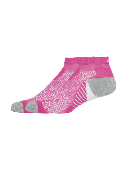 ASICS Road+ Run Athletic Socks Pink 1 Pair