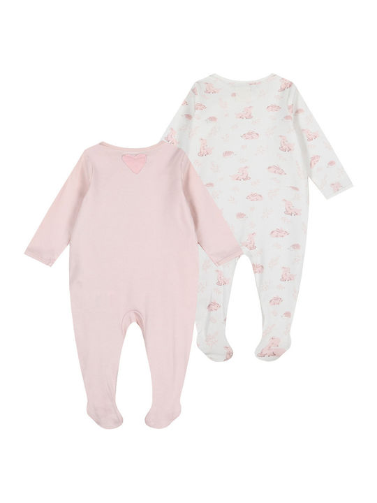 Energiers Baby Bodysuit Set Long-Sleeved Multicolour 2pcs